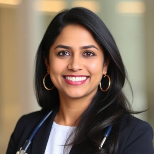 Headshot of Dr. Anya Sharma, Chief Medical Officer at Vitality Hub